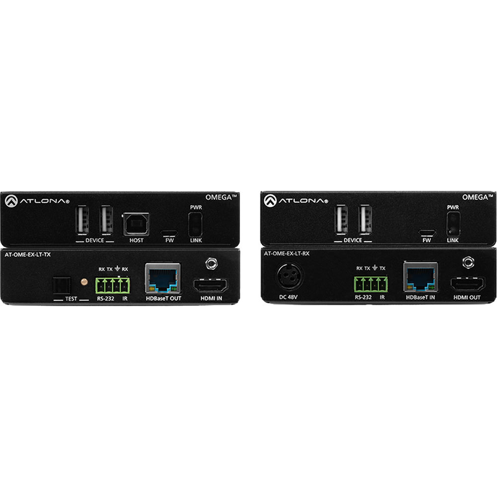 Atlona Extensor HDMI/USB-over-HDBaseT Lite Kit Omega 4K/UHD hasta 230'