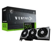 Tarjeta de video MSI GeForce RTX 5070 12G VENTUS 3X OC 12 GB GDDR7 PCIe 5