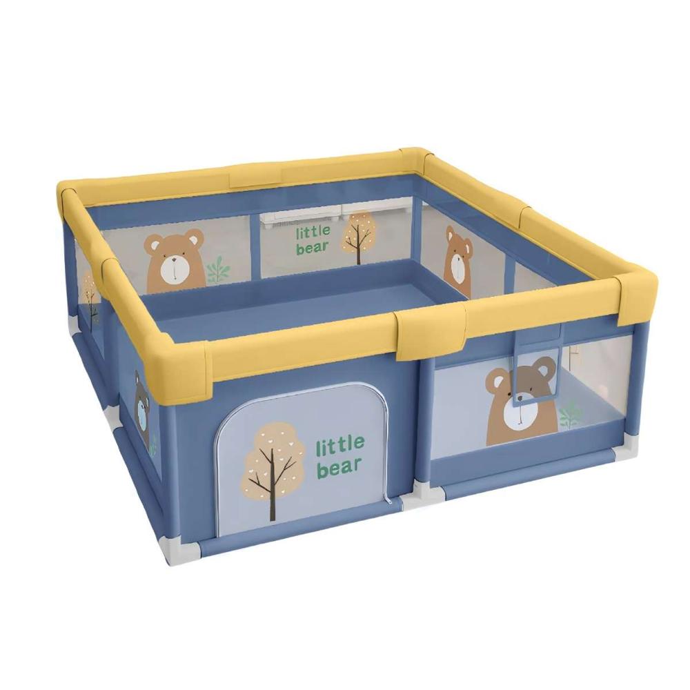 Corralito Corral Infantil Bebe 160cm x 180cm Azul