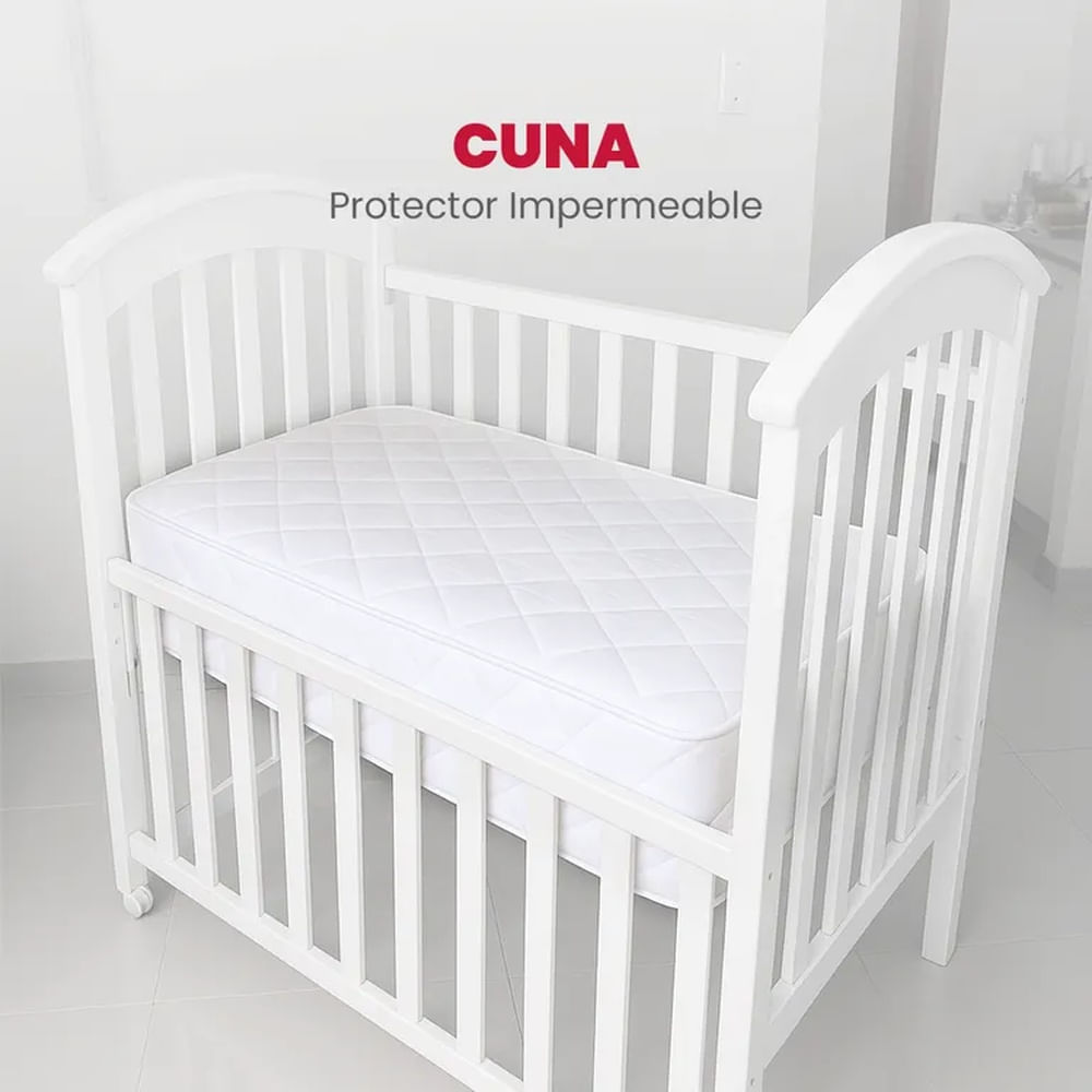 Protector Colchón Cuna 100% Hipoalergénico Infantil Perú Viure