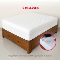 Protector de Colchón 100% impermeable - 2 Plazas