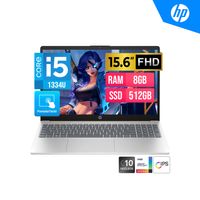 LAPTOP HP 15-FD0152LA 15.6 TOUCH  FHD IPS 1920 x 1080 Core i5 1334u  8GB DDR4  512GB  FreeDOS