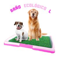 Baño CÉSPED de Entrenamiento Sanitario para Mascotas L