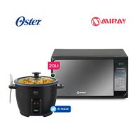 Combo Olla Arrocera 1.8 Litros - Horno Microondas 20 Litros