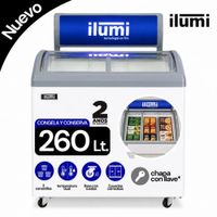 Congelador Horizontal 260Lt Blanco Ilumi TF-2600
