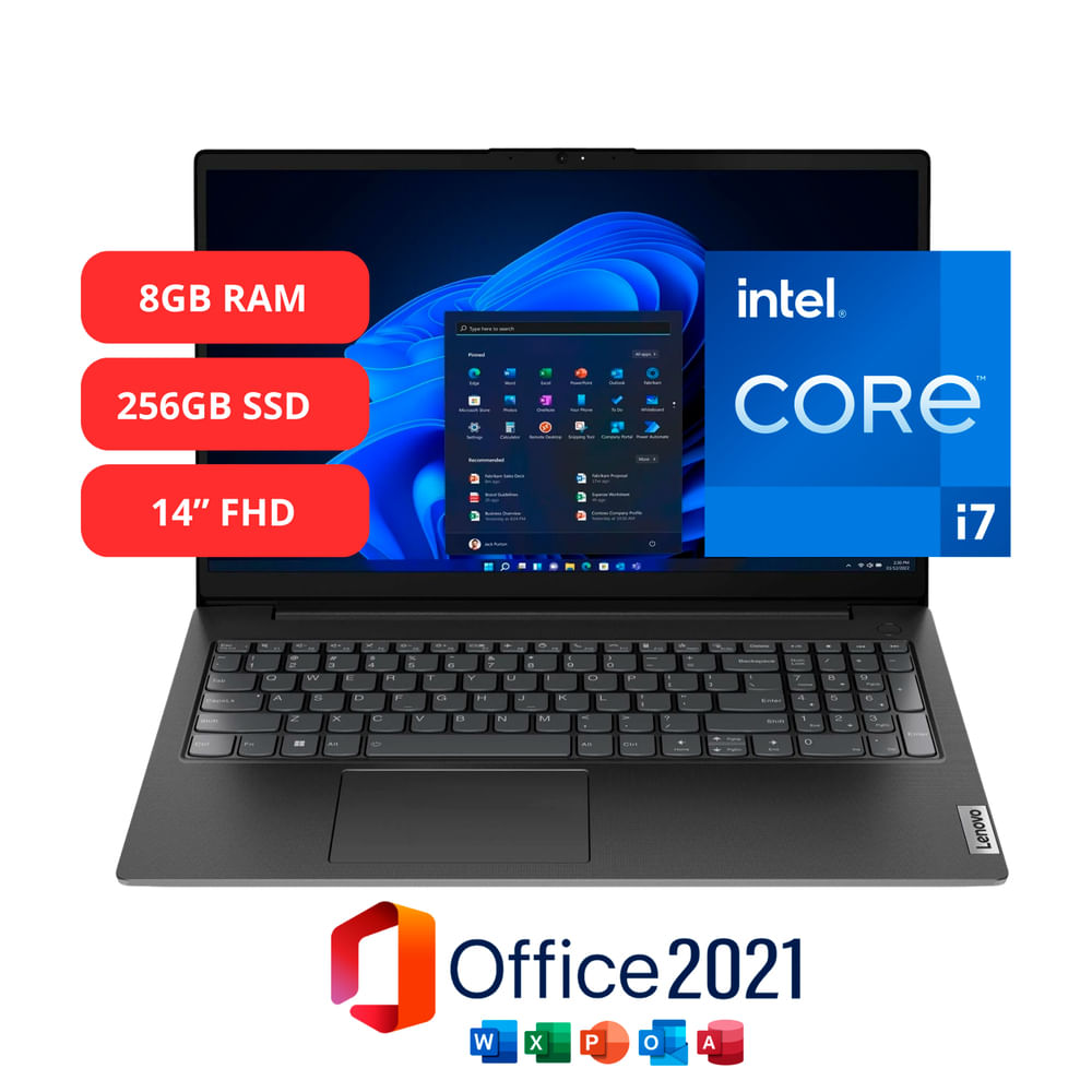 Laptop Lenovo i7-13620H Core i7 14  256GB SSD 8GB RAM
