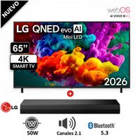 Televisor LG 65 QNED Mini LED  4K Ultra HD  65QNED65BSA - 2026