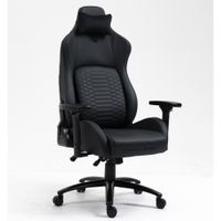 Silla Gamer Dreizt Titan Series Negro Premium Almohadilla Inteligente Reclinable - SLS990051