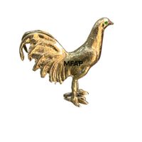 Gallo en Bronce Fundido 9 cm - MFAP