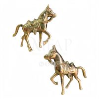 Caballo de bronce fundido 8 cm - Estampa de libertad