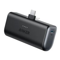 Power Bank Anker Nano 22.5W con Conector USB-C Integrado Negro