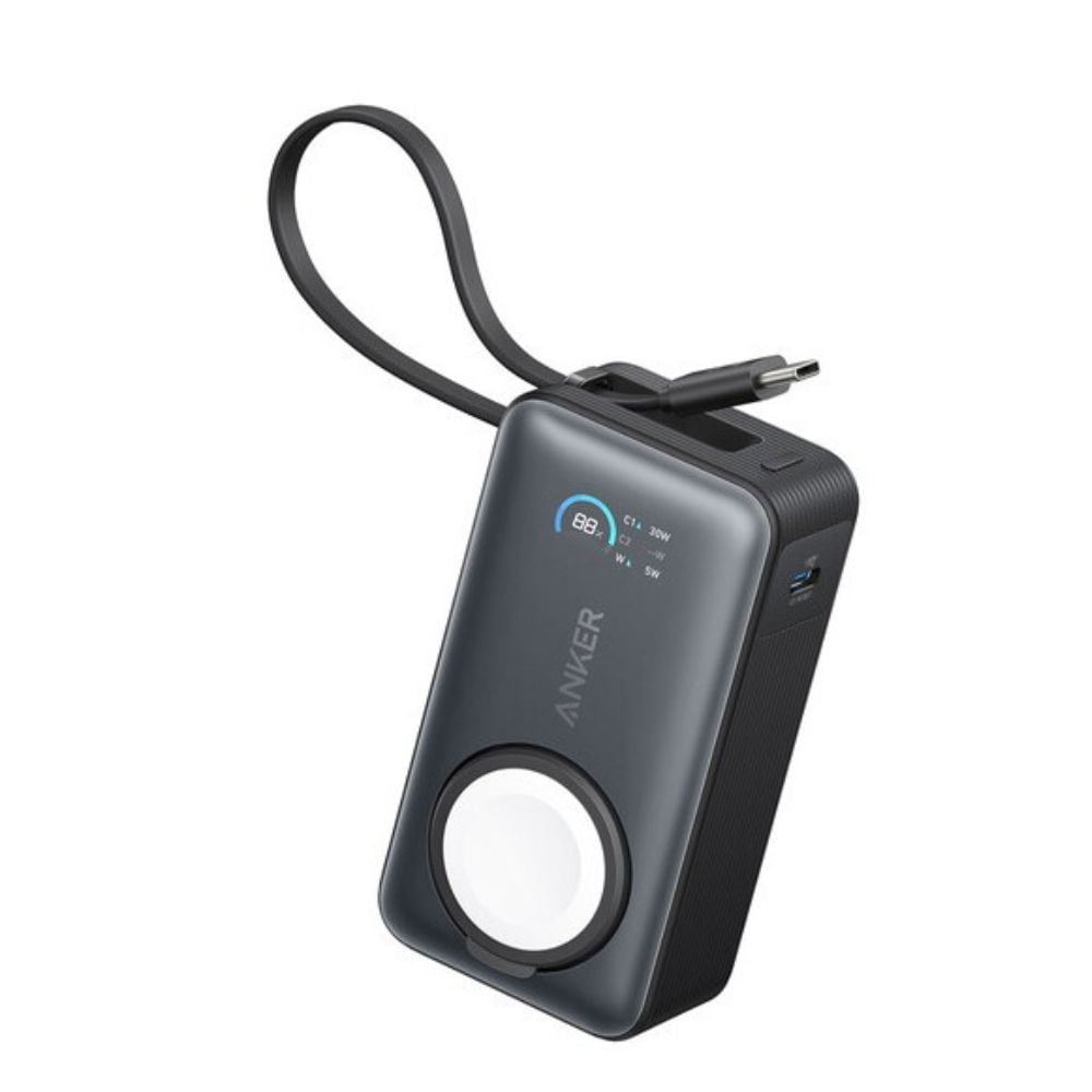 Power Bank Anker MagGo 10000mAh 35W para Apple Watch Negro