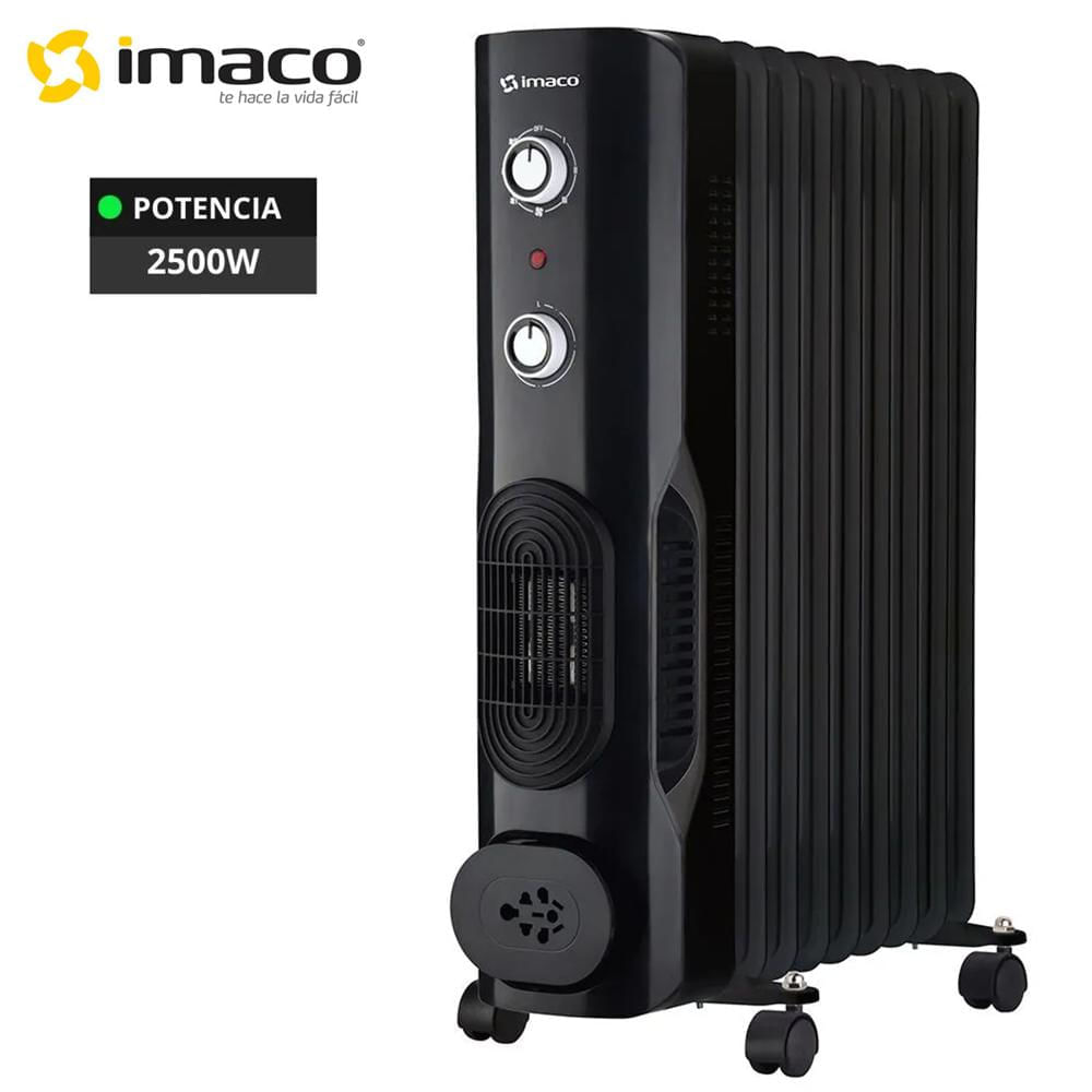 Termoradiador 9 Celdas Imaco OFR9NK Negro