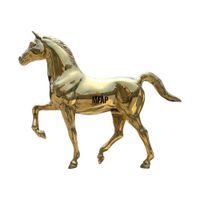 Caballo de bronce fundido 27.5 cm - Elegancia salvaje