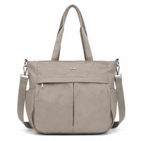 Bolso para Mujer Impermeable con Gran Capacidad y Correa Ajustable Beige CT2