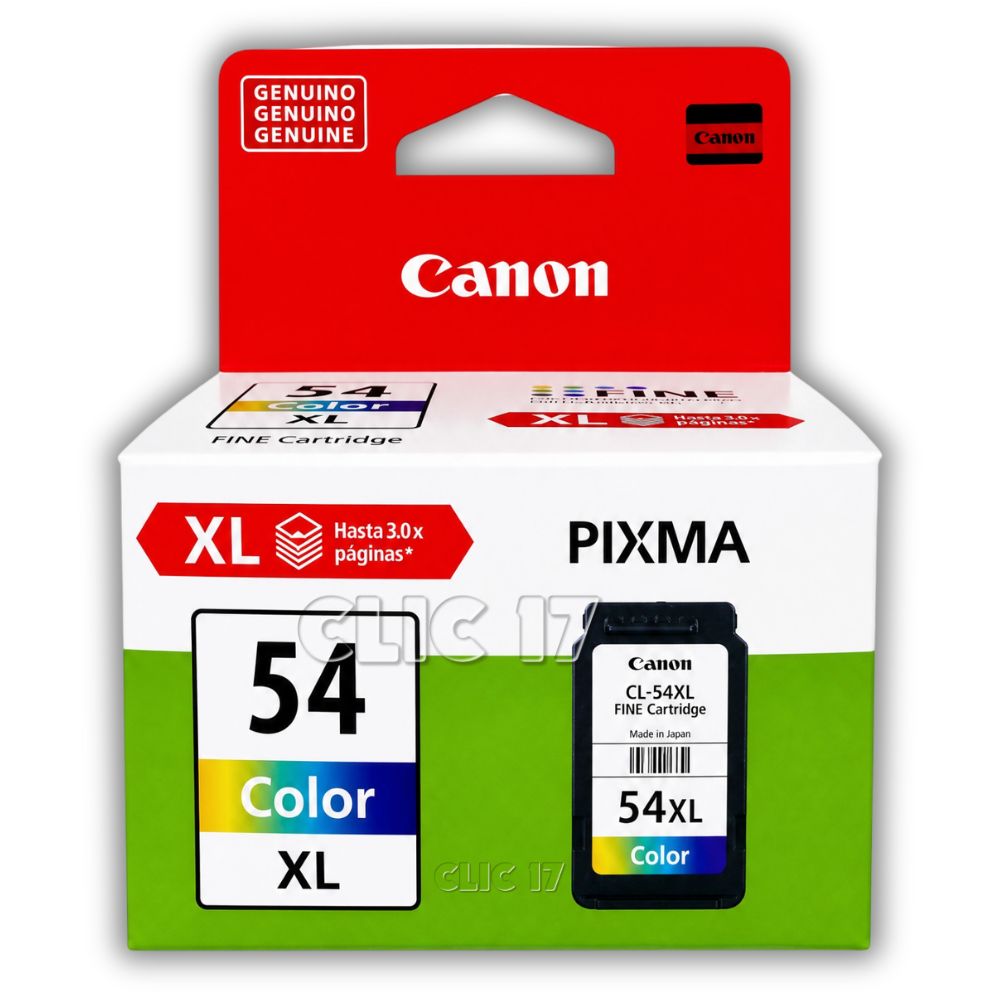Tinta Canon CL-54xl Tricolor Original 54xl E201 E3310 E4210
