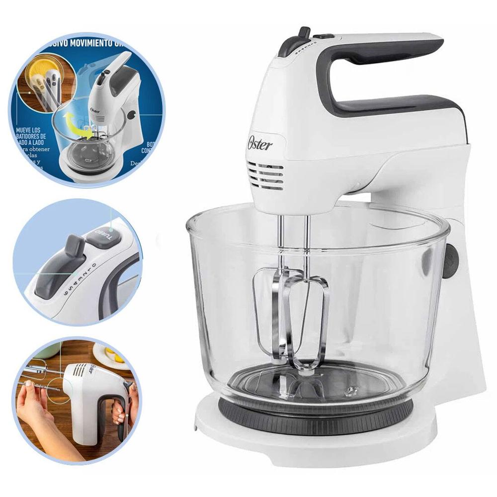 Batidora de Mano Pedestal  OSTER FPSTHS3611 3.7LT 250W