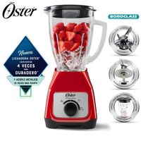 Licuadora Oster  de 1.5 Lts 2 Vel y Pulso BLSTKAG-RRD Rojo