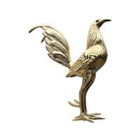 Gallo de bronce fundido 19 cm - Galope
