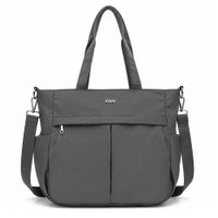 Bolso para Mujer Impermeable con Gran Capacidad y Correa Ajustable Plomo CT2