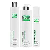 ITALIAN MAX - Refresh Shampoo 500ml Acondicionador 300ml Tónico 120ml