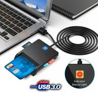 Lector DNI Electrónico 3.0 y Tarjetas Inteligentes Firma Digital lector tarjetas SD TF y SIM