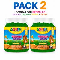 PACK 2 GOMITAS PROPÓLEO NIÑOS 300 GOMITAS SOTTCOR LABS