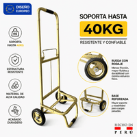 Carrito de  mercado plegable Euro coche Pro