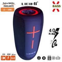 Parlante Portatil Bluetooth LIDIMI LD-S881 40W