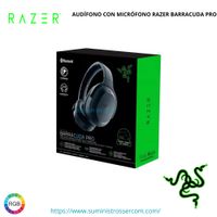 AUDIFONO  MICROF. RAZER BARRACUDA PRO 40H WIRELESS  BT THX ANC SMARTSWITCH BLACK