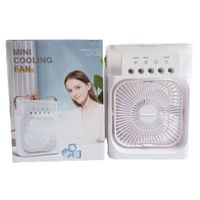Ventilador Humificador 3 en 1 Led Blanco