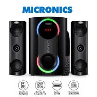 Equipo de Sonido Micronics Mirage MIC S7008 Boufer de 8 pulg USB BT
