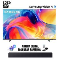 Televisor Samsung 65'' Mini LED M70H UHD 4K Tizen UN65M70HAGXPE 2026 - Ant - Soundbar Samsung