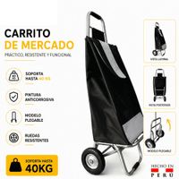 Carrito de Mercado  Modelo Estándar con Bolso