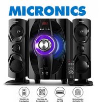 Equipo de Sonido Micronics Shelby MIC S7011BT 150 Watts USB.SD Bluetooth
