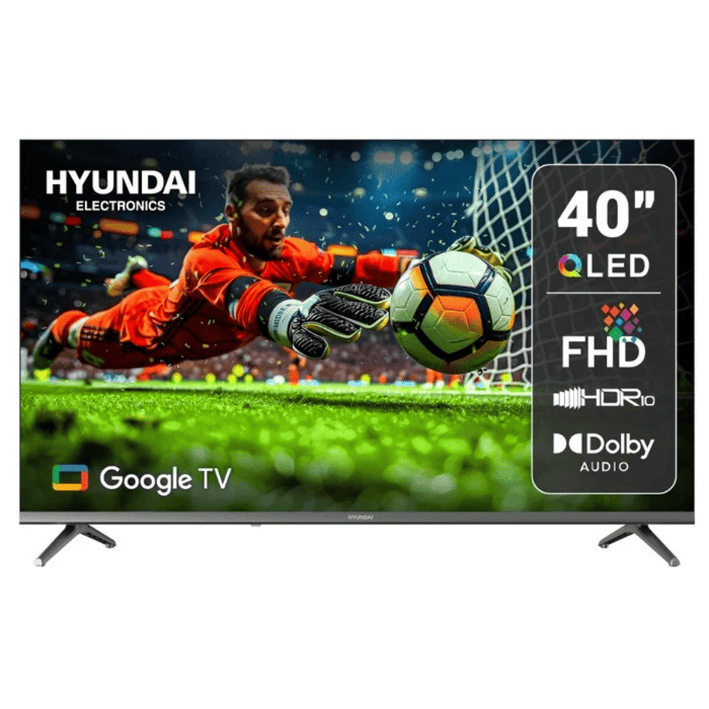 TELEVISOR HYUNDAI 40 PULGADAS QLED FHD Google Tv HYLED4029QG Nuevo Modelo