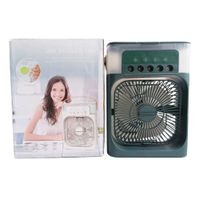 Ventilador Humificador 3 en 1 Led Verde