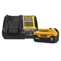 KIT Batería Ion de Litio 20V Max 5.0 Ah con Cargador 12V - 20V Dewalt DCB205-K3