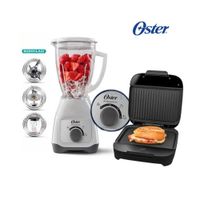 Combo Oster Licuadora 1.5 LT BLSTKAGWRD - Sandwichera