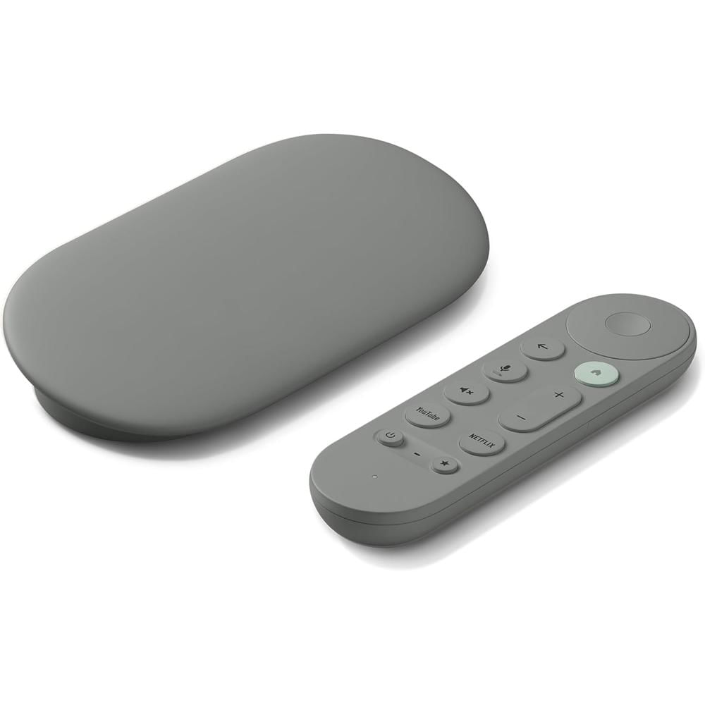 Google TV Streamer 4K 32GB con control remoto de búsqueda por voz - Hazel