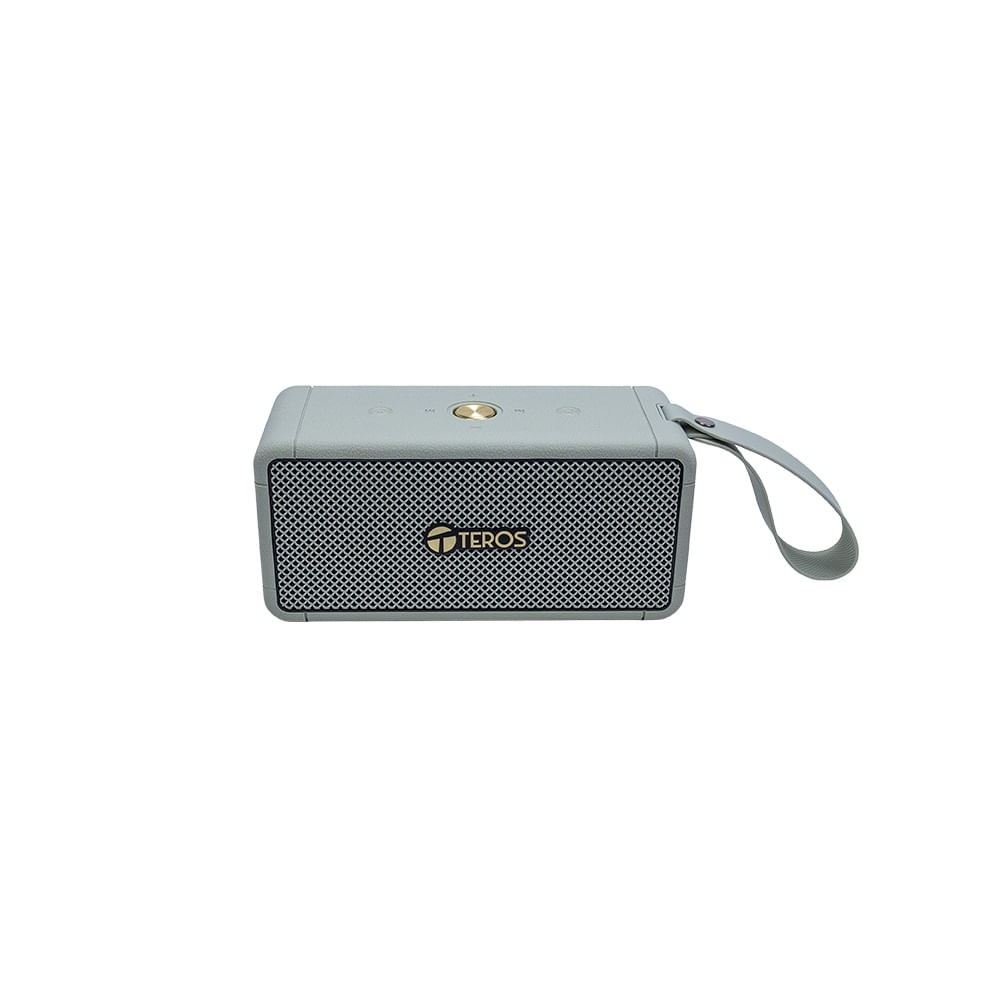 Parlante inalambrico TEROS Legacy 6052 LEG-6052GR 8W BT 5.3 4000 mAh USB TF Aux Verde