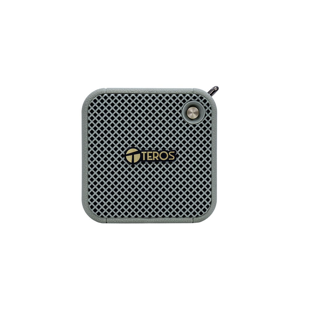 Parlante inalambrico TEROS Legacy 6051 LEG-6051GR 8W BT 5.3 1500 mAh USB TF Aux Verde