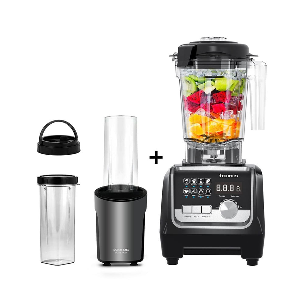 Combo Taurus Licuadora Elite + Licuadora Shake Away 2.0 Negro