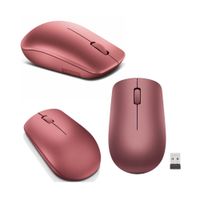 Mouse Inalambrico Lenovo 530 Ambidextro 1200 DPI 3 botones Color Rojo Cereza