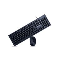 Kit Teclado y Mouse TEROS TE-5015S USB Negro