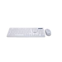 Kit Teclado y Mouse TEROS TE-5016S Inalambrico blanco