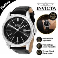 reloj clásico para hombre invicta celestial 47816 - negro