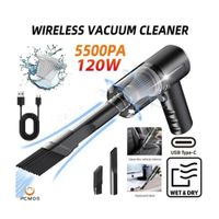 Aspirador Inalámbrico Uso para el Hogar y el Auto 120W de Potencia