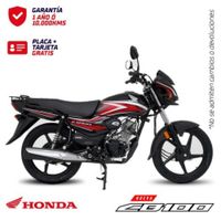 MOTOCICLETA HONDA CB100 ROJO