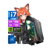 CPU GAMER CORE I7 14700F 16GB 1TB SSD RTX 5050 8GB